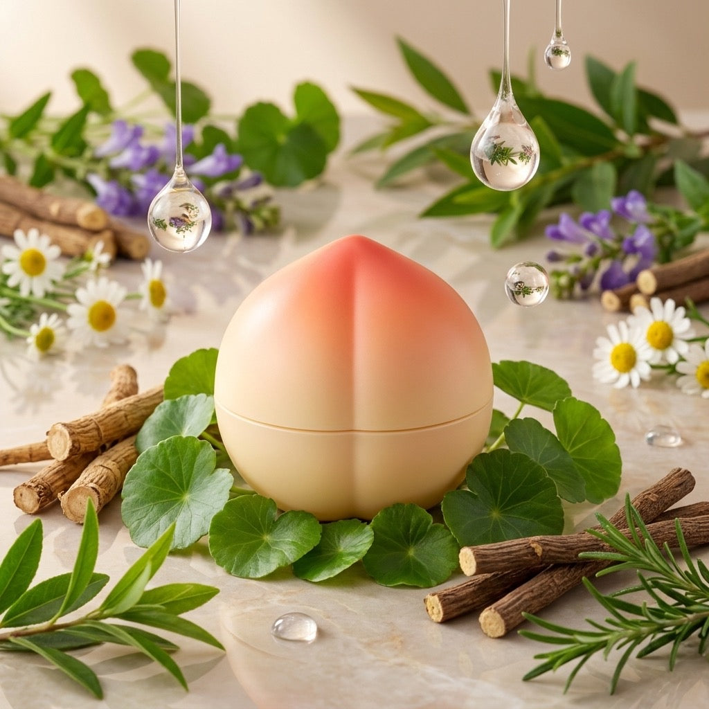 Glowing Peach brightening cream